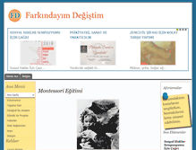 Tablet Screenshot of farkindayimdegistim.com